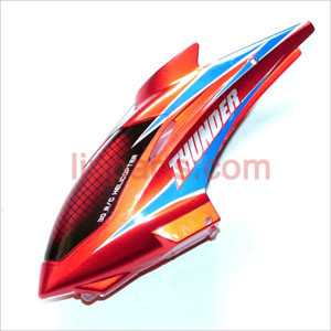 DFD F162 Spare Parts: Head cover\Canopy(red)