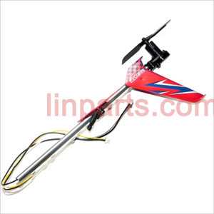 LinParts.com - DFD F162 Spare Parts: Whole Tail Unit Module(red) - Click Image to Close