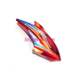 LinParts.com - DFD F187 helicopter Spare Parts: Head cover\Canopy(red) - Click Image to Close