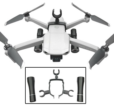 LinParts.com - DJI Mavic AIR 2S Drone spare parts: Night flight light bracket + night flight light - Click Image to Close