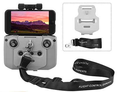 LinParts.com - DJI Mavic AIR 2S Drone spare parts: Remote control lanyard bracket + lanyard