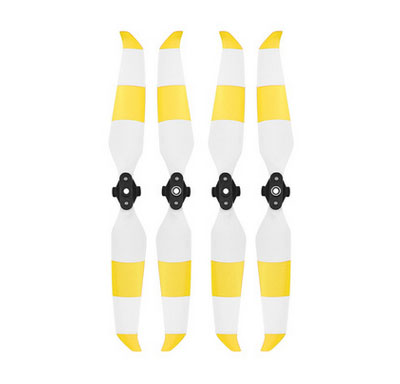 LinParts.com - DJI Mavic AIR 2 Drone spare parts: Yellow and white propeller - Click Image to Close