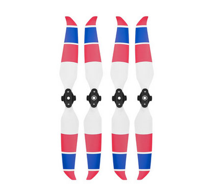 LinParts.com - DJI Mavic AIR 2S Drone spare parts: Red blue and white propeller - Click Image to Close