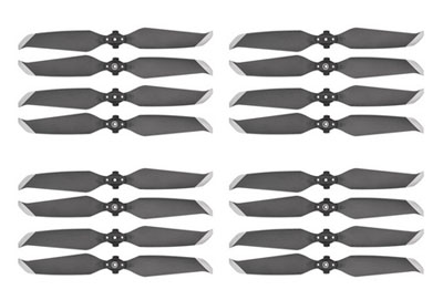 LinParts.com - DJI Mavic AIR 2S Drone spare parts: Quick release propeller Silver edge 4set