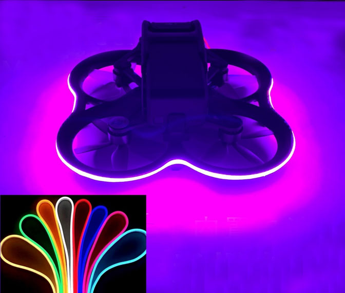 LinParts.com - DJI Avata Drone Spare Parts: LED neon light strip - Click Image to Close