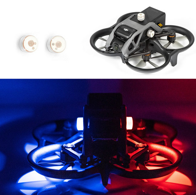 LinParts.com - DJI Avata Drone Spare Parts: Flashing LED signal light for night explosion warning
