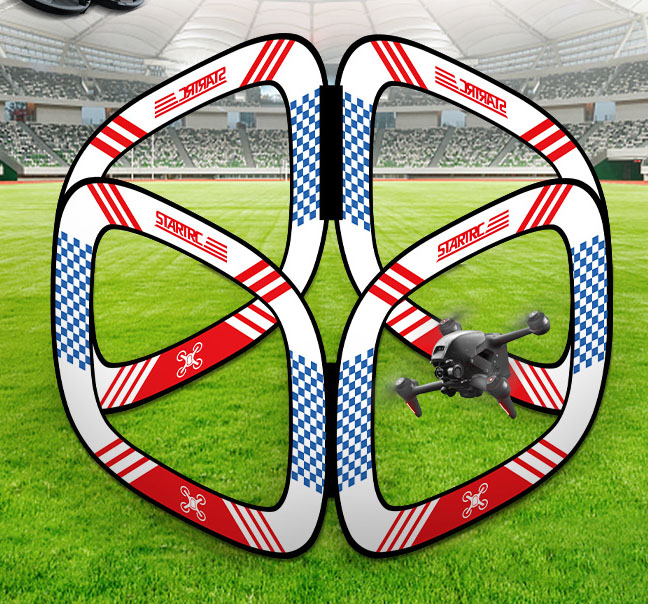LinParts.com - DJI Avata Drone Spare Parts: Drone competition practice track obstacle avoidance training Longmen