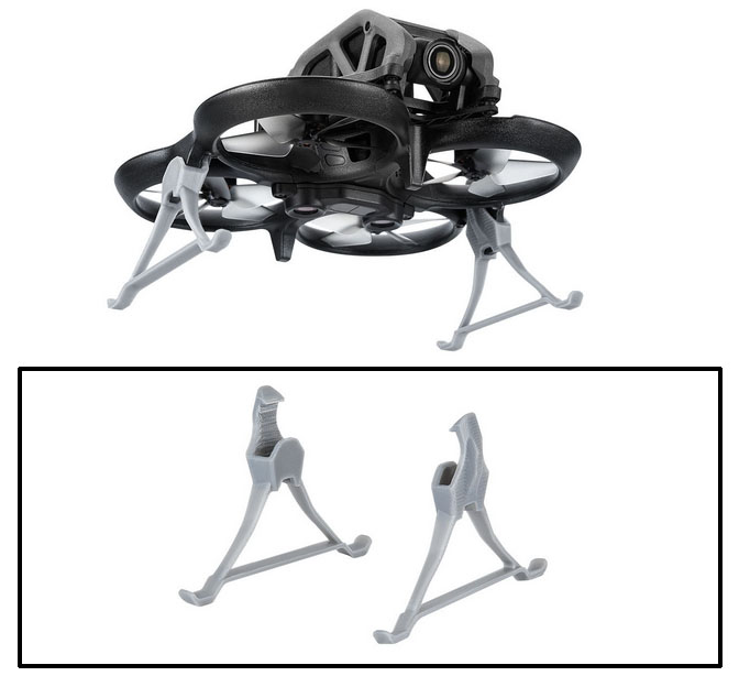 LinParts.com - DJI Avata Drone Spare Parts: Quickly remove the elevating stand - Click Image to Close