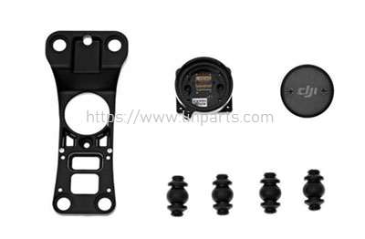 LinParts.com - DJI Inspire 1 RC Drone spare parts: Gimbal quick release interface & shock absorber plate set - Click Image to Close