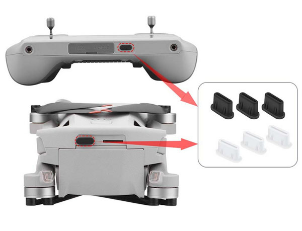 LinParts.com - DJI Mavic 3 Classic Drone spare parts: Silicone plug of charging port