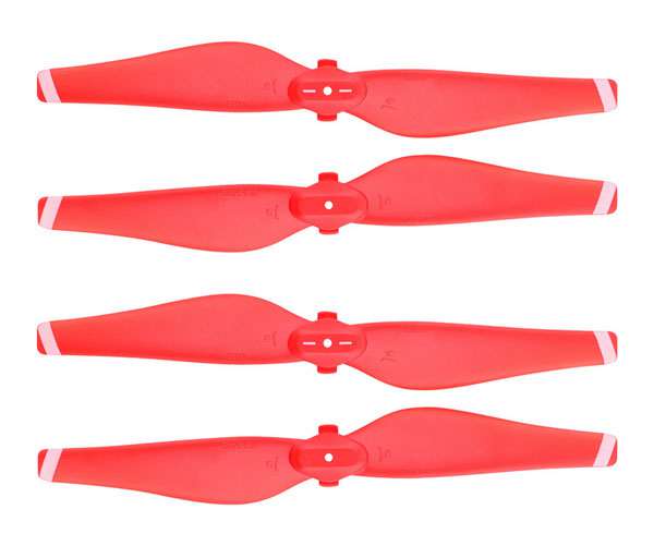 LinParts.com - DJI Mavic Air Drone spare parts: Colored propeller quick release blade 5332S 1set Red - Click Image to Close