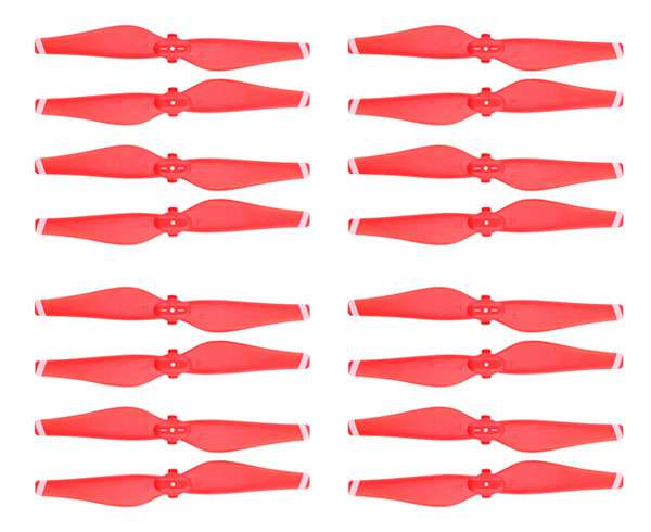 LinParts.com - DJI Mavic Air Drone spare parts: Colored propeller quick release blade 5332S 4set Red - Click Image to Close