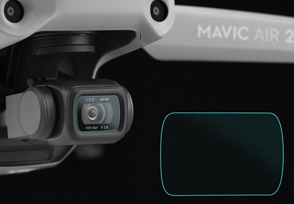 LinParts.com - DJI Mavic Air 2 Drone spare parts: Lens tempered film HD film