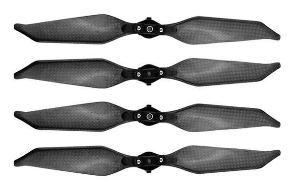 LinParts.com - DJI Mavic Pro Drone spare parts: 8331F folding propeller full carbon fiber noise reduction propeller 1set - Click Image to Close