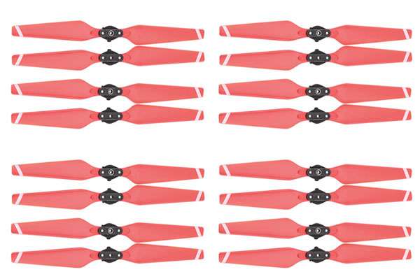 (image for) DJI Mavic Pro Drone spare parts: 8330F quick release folding propeller Red 4set