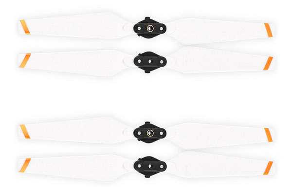 LinParts.com - DJI Mavic Pro Drone spare parts: 8330F quick release folding propeller White 1set - Click Image to Close