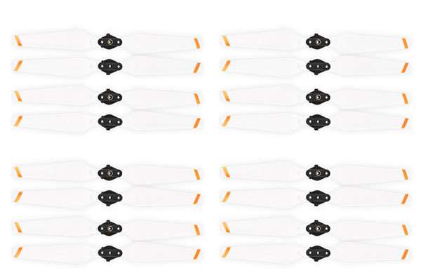 LinParts.com - DJI Mavic Pro Drone spare parts: 8330F quick release folding propeller White 4set