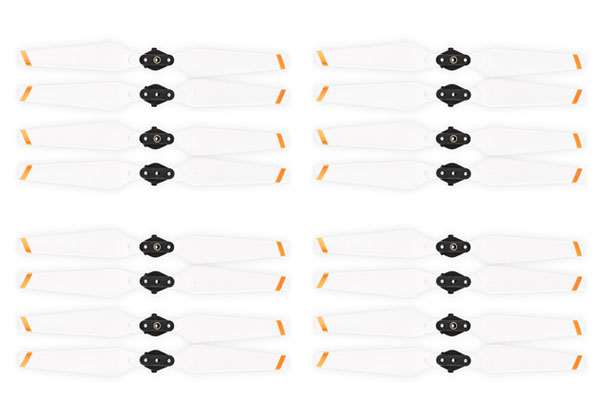 LinParts.com - DJI Mavic Pro Drone spare parts: 8330F quick release folding propeller White 4set - Click Image to Close