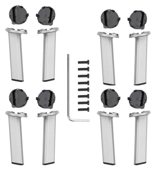 LinParts.com - DJI Mavic Pro Drone spare parts: Platinum Edition Front leg(left + right)+Back cover(left + right)4set - Click Image to Close