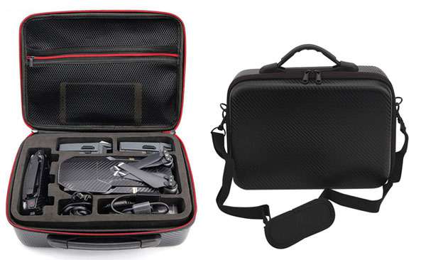 LinParts.com - DJI Mavic Pro Drone spare parts: Shoulder bag Suitcase Storage Box PU leather crossbody bag