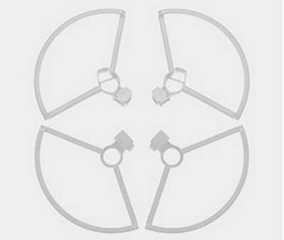 LinParts.com - DJI Mini 2 Drone spare parts: Protection circle silver gray 1set