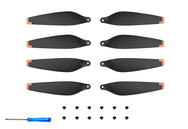 LinParts.com - DJI Mini 3 PRO Drone spare parts: Orange edge paddle 1set