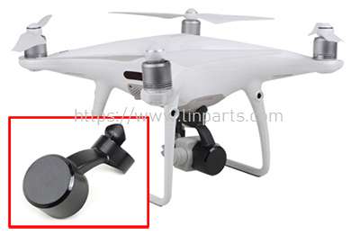 LinParts.com - DJI Phantom 4 Pro V2.0 RC Drone: Integrated lens cover Camera head protection ring cover