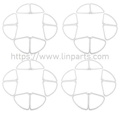 LinParts.com - DJI Phantom 4 Pro V2.0 RC Drone: Quick install Protective cover 4set White - Click Image to Close