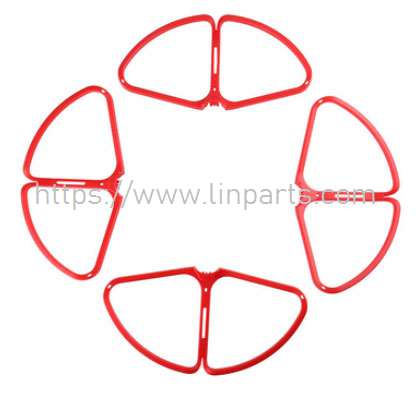 LinParts.com - DJI Phantom 4 Pro V2.0 RC Drone: Quick install Protective cover 1set Red
