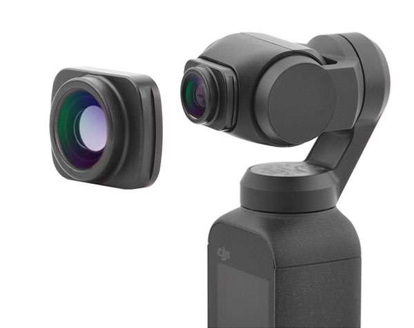 DJI Osmo Pocket 1/2 spare parts: Magnetic Macro Wide Angle Lens