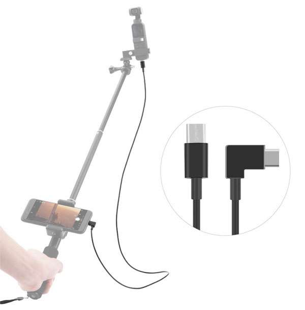 LinParts.com - DJI Osmo Pocket 1/2 spare parts: 1M data cable TYPEC to Android/TYPEC to Apple/TYPEC to TYPEC