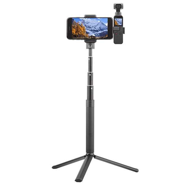 LinParts.com - DJI Osmo Pocket 1/2 spare parts: Mobile phone clip extension pole tripod