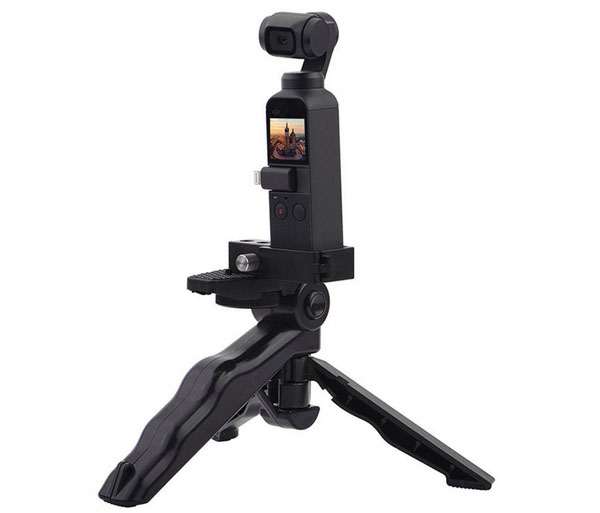 LinParts.com - DJI Osmo Pocket 1/2 spare parts: Handheld Tripod + PTZ Base - Click Image to Close