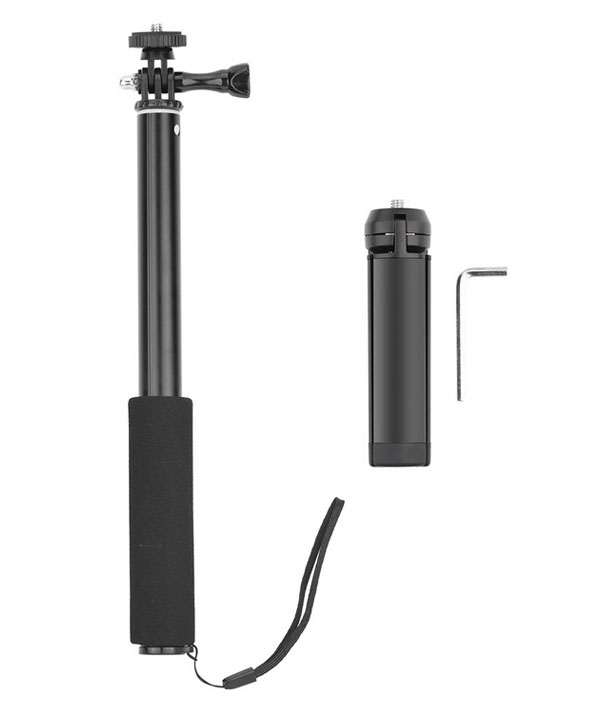 LinParts.com - DJI Osmo Pocket 1/2 spare parts: Selfie stick + metal tripod - Click Image to Close