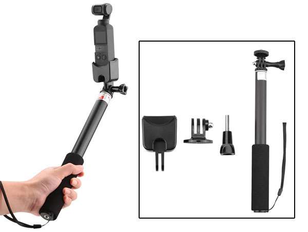 LinParts.com - DJI Osmo Pocket 1/2 spare parts: Expansion bracket+Adapter - Click Image to Close