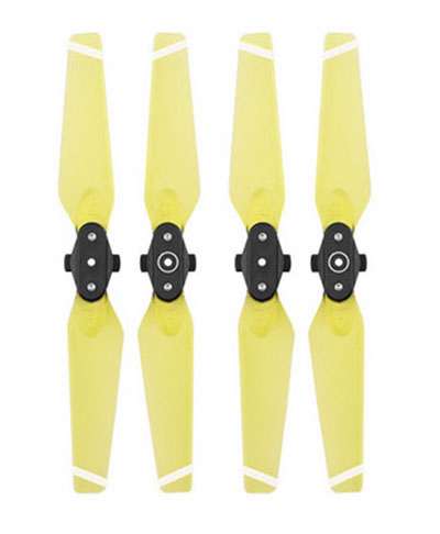 DJI Spark Drone spare parts: Propeller 4730F quick release color propeller transparent 1set Yellow