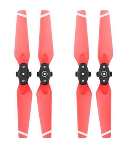 DJI Spark Drone spare parts: Propeller 4730F quick release color propeller transparent 1set Red