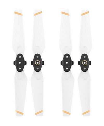 LinParts.com - DJI Spark Drone spare parts: Propeller 4730F quick release color propeller transparent 1set White