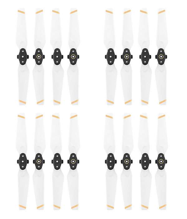 LinParts.com - DJI Spark Drone spare parts: Propeller 4730F quick release color propeller transparent 4set White