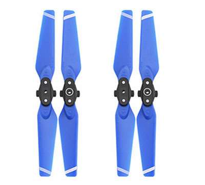 LinParts.com - DJI Spark Drone spare parts: 4730F quick release folding color propeller 1set Blue