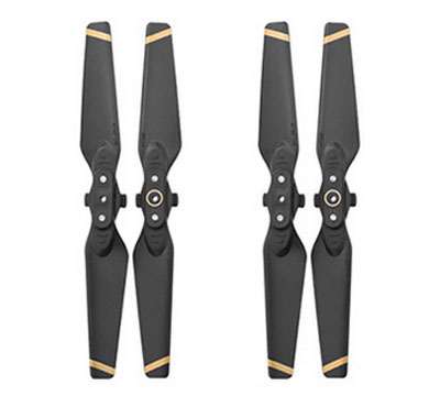 LinParts.com - DJI Spark Drone spare parts: 4730F quick release folding color propeller 1set Black
