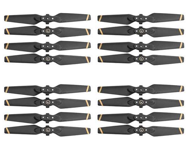 LinParts.com - DJI Spark Drone spare parts: 4730F quick release folding color propeller 4set Black