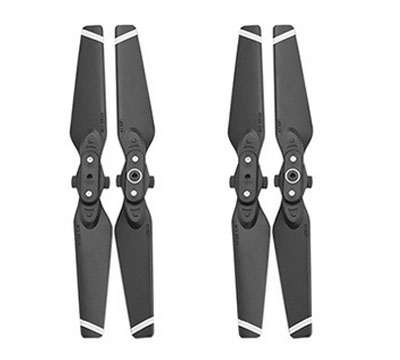 LinParts.com - DJI Spark Drone spare parts: 4730F quick release folding color propeller 1set Gray black - Click Image to Close