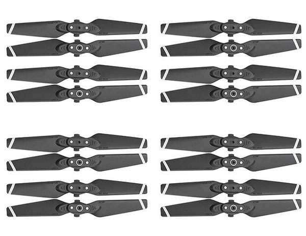 LinParts.com - DJI Spark Drone spare parts: 4730F quick release folding color propeller 4set Gray black - Click Image to Close