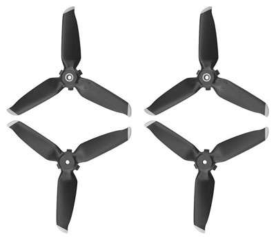 LinParts.com - DJI FPV Combo Drone spare parts: Propeller Silver edge 1set