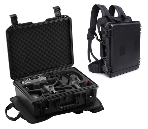 DJI FPV Combo Drone spare parts: Hard shell waterproof box backpack