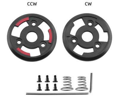 LinParts.com - DJI FPV Combo Drone spare parts: Forward propeller seat + anti-propeller seat