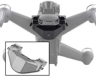 LinParts.com - DJI FPV Combo Drone spare parts: Down-view camera visual obstacle avoidance perception protective cover