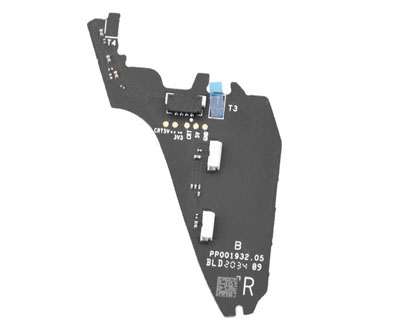 LinParts.com - DJI FPV Combo Drone spare parts: Right front leg antenna board R - Click Image to Close