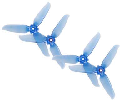 LinParts.com - DJI FPV Combo Drone spare parts: Color propeller 1set Blue - Click Image to Close